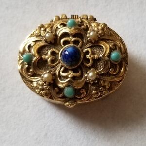 Vintage Small Trinket/Pill Box